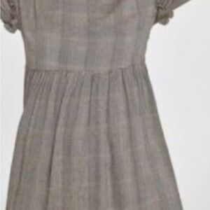 Zara Gray Long Sleeve Dress